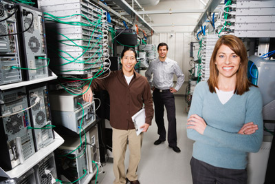 IT Consultants in Server Room